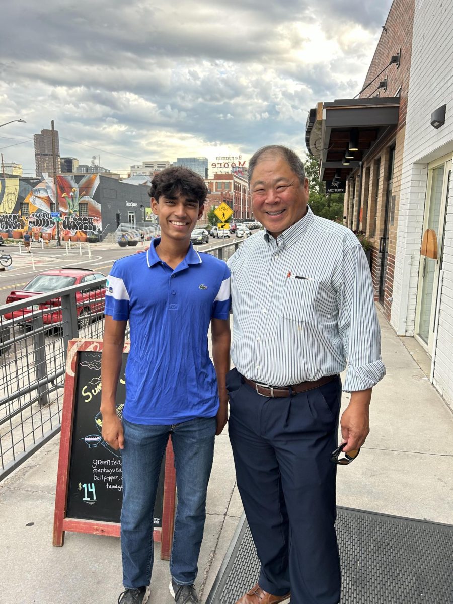  Ishwar Jayaraman worked with Dr. Furuta on his junior fellowship project on the EnteroTracker. (Photo courtesy of Ishwar Jayaraman)