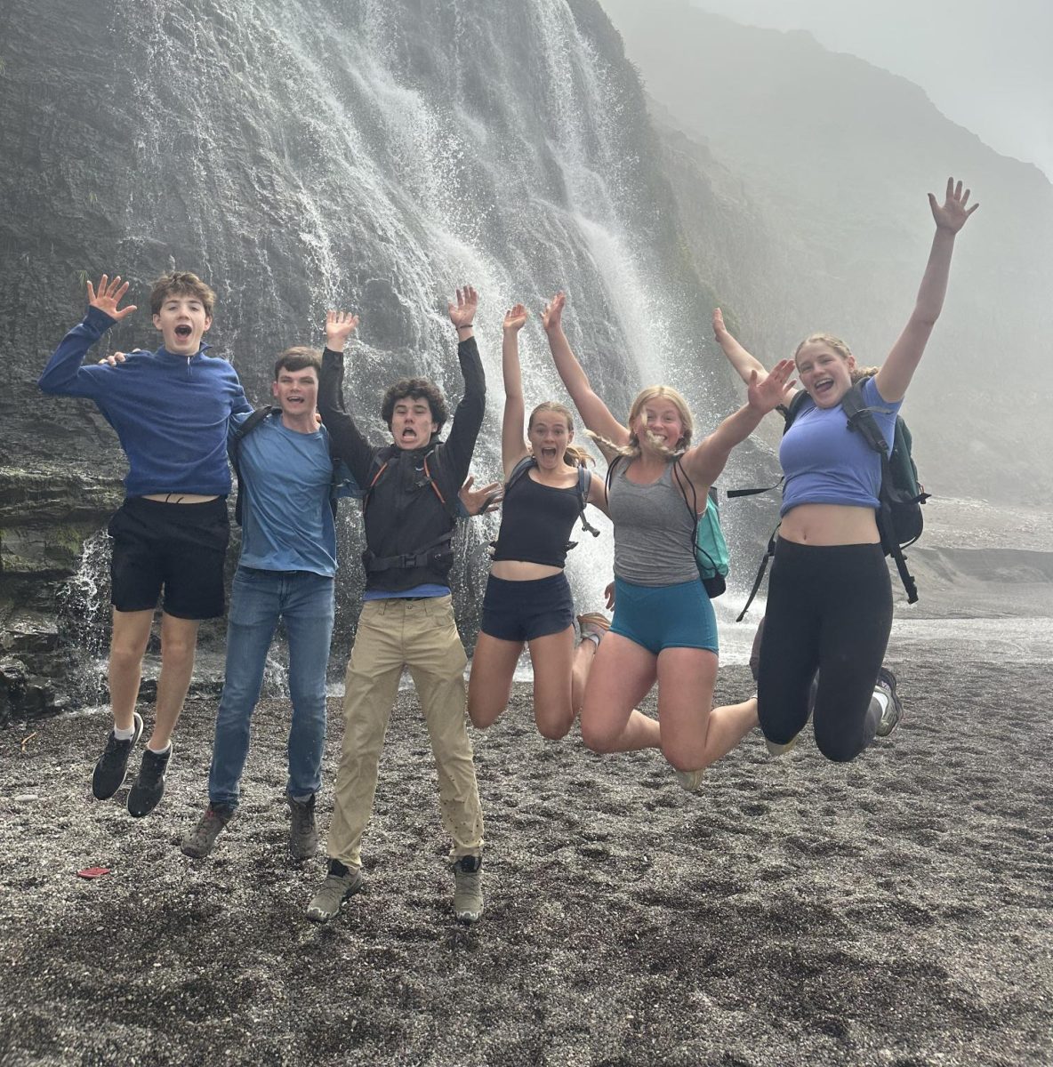 Outdoor Club hikes to Alamere
Falls. (Photo courtesy of Olivia Ritter)