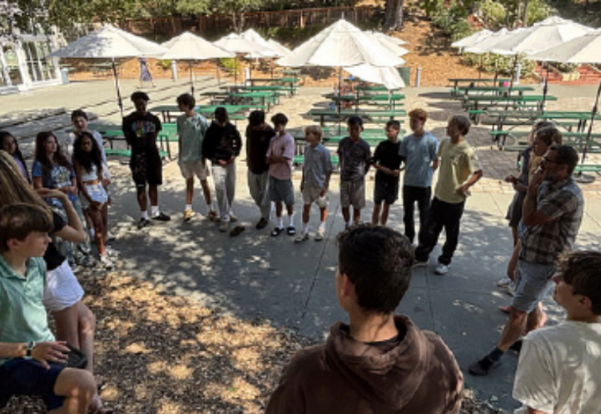 Eric Oldmixon teaches the new LEAP class