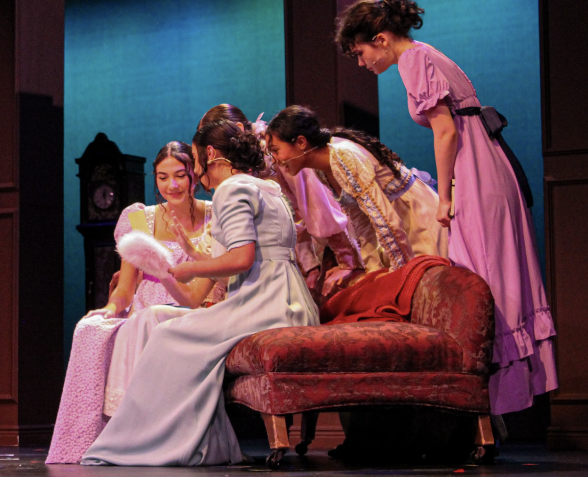 Students perform in "Pride and Prejudice."